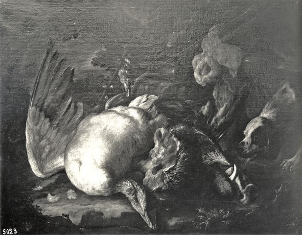 Anonimo — Napoli - Pinacoteca. B. De Caro - Selvaggina Morta — insieme